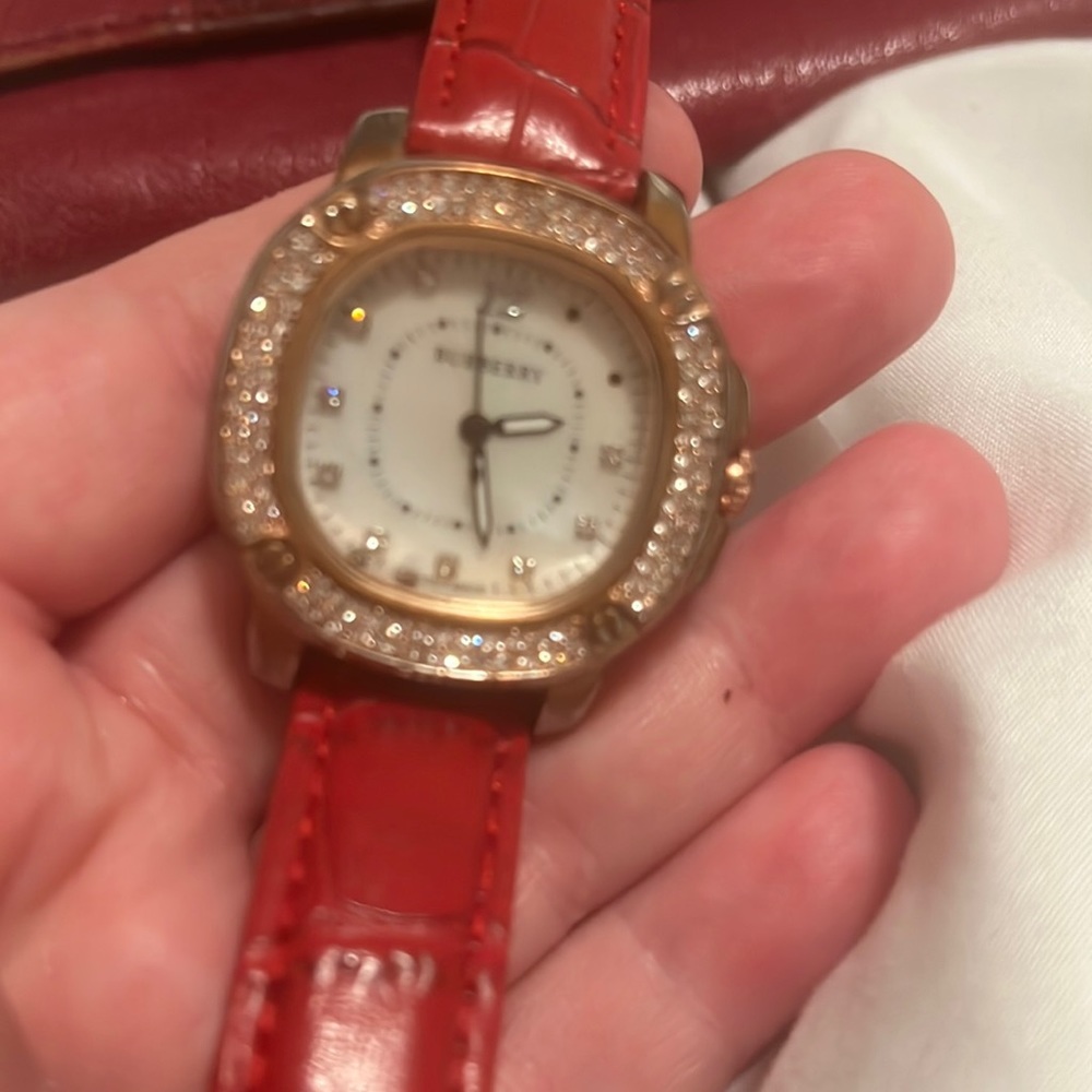 COPY - Beautiful vintage Burberry diamond watch